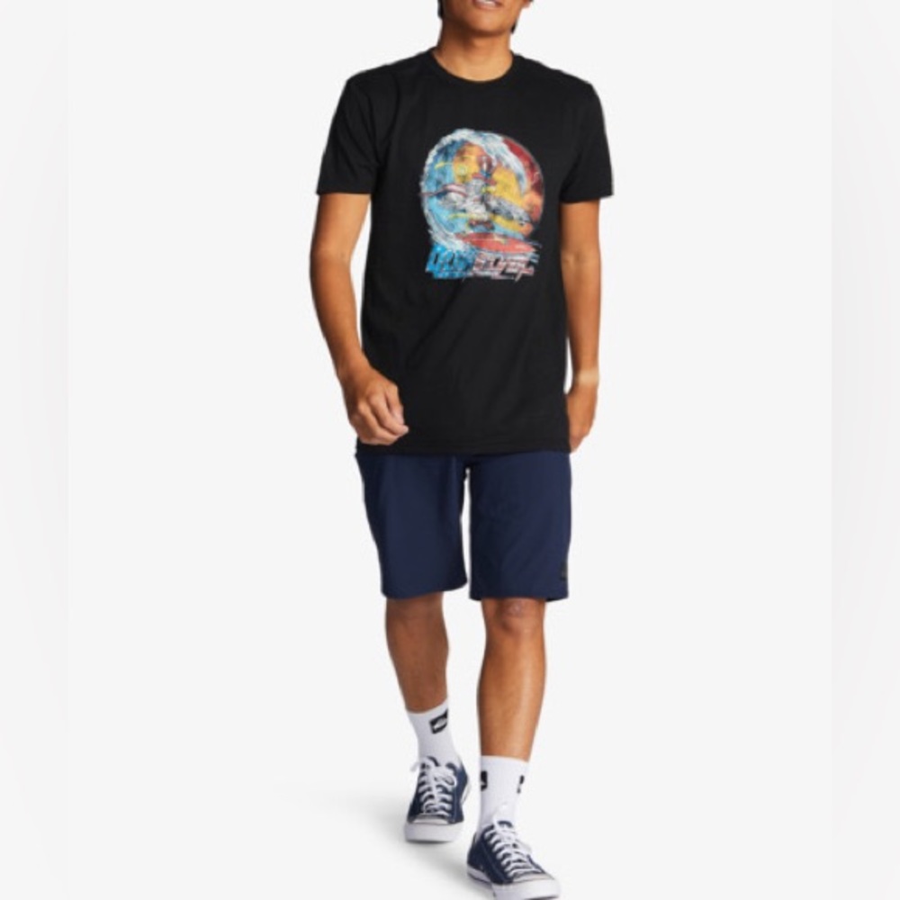 NWT QUIKSILVER Freedom Flyer 4th Tee Shirt - Picture 9 of 9